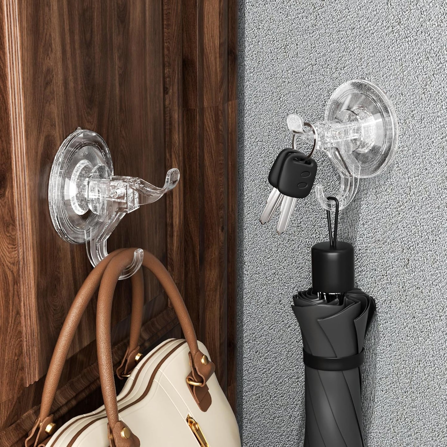 Heavy Duty Suction cup Hooks for
Shower
