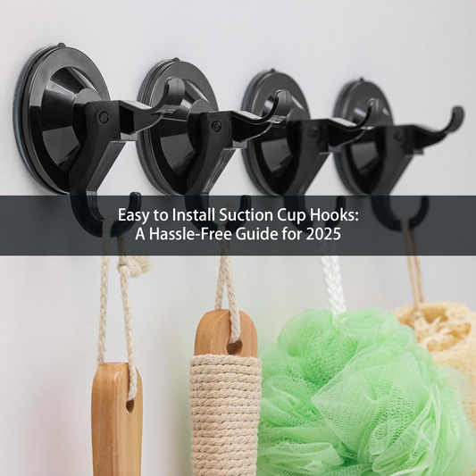 Easy to Install Suction Cup Hooks: A Hassle-Free Guide for 2025