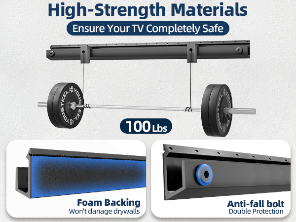 High-Strength Materials Ensure Your TV Completely Safe