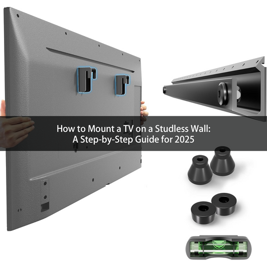 How to Mount a TV on a Studless Wall: A Step-by-Step Guide for 2025