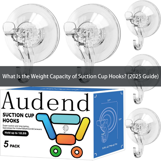What Is the Weight Capacity of Suction Cup Hooks? (2025 Guide)